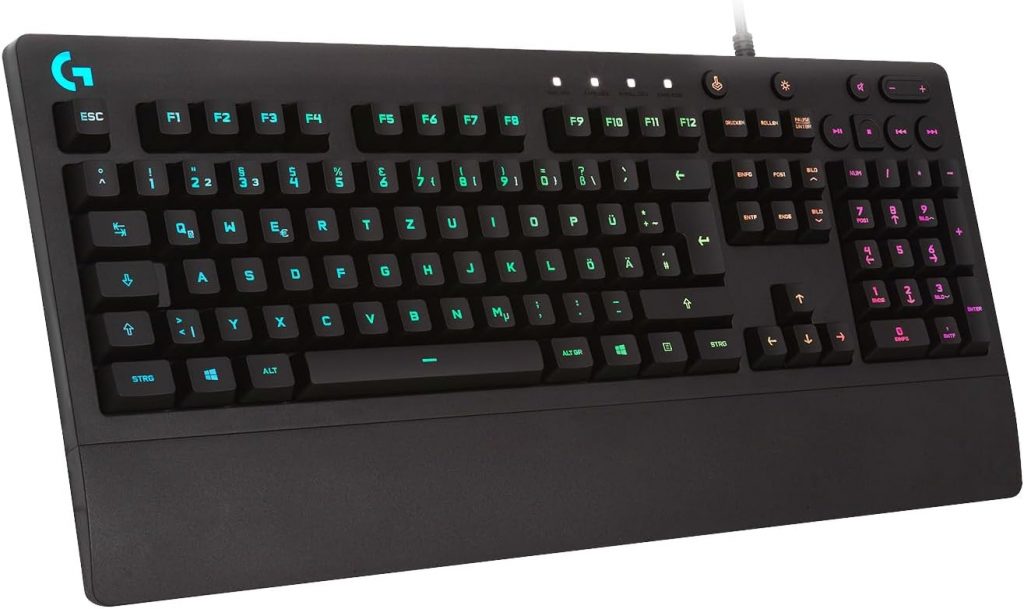 Logitech G213 Prodigy Gaming-Tastatur, RGB-Beleuchtung, Programmierbare…