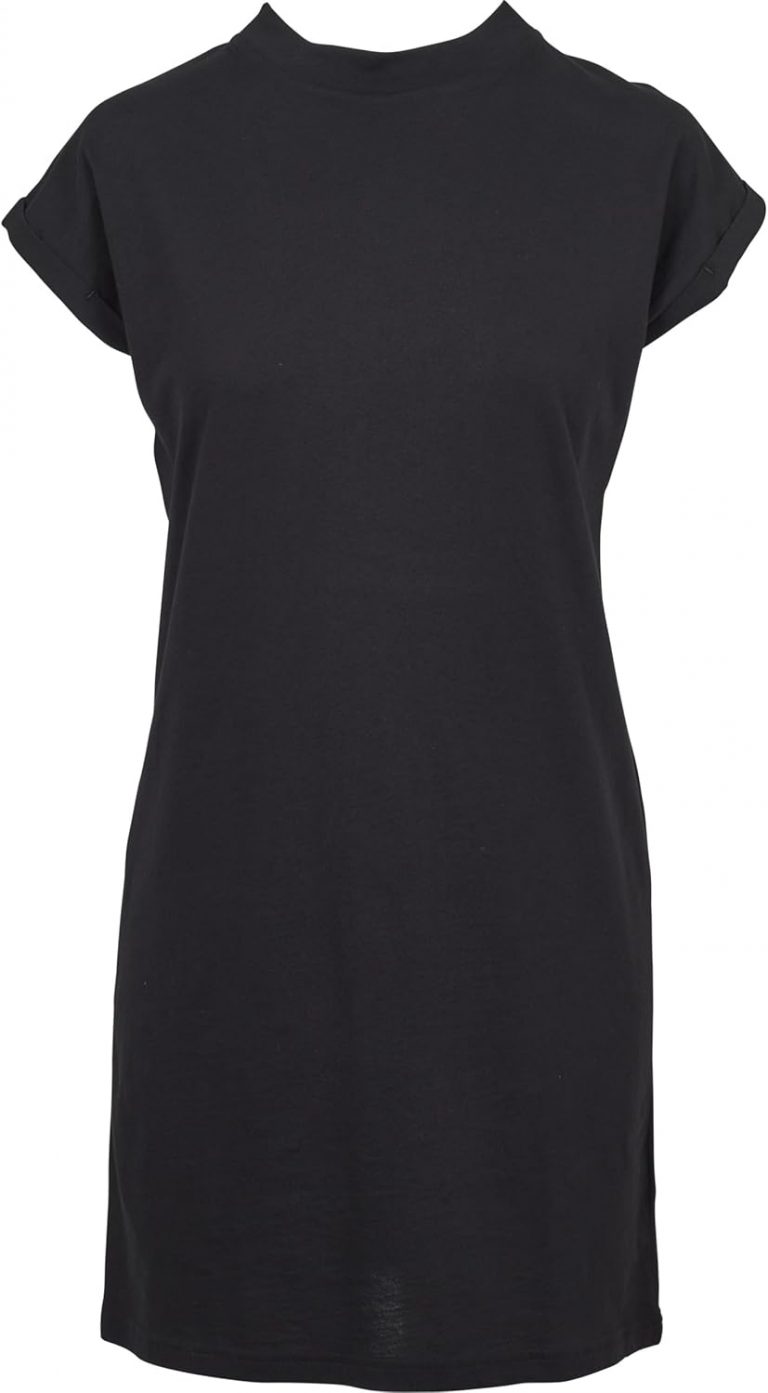Urban Classics Damen Turtle Extended Shoulder Dress – Baumwoll Kleid mit Stehkragen & überschnittenen Schultern, Regular Fit für Freizeit, Alltag & Streetwear,Schwarz,L7.99€ ➡️ https://www.amazon.de/dp/B078TTR3K5/?tag=preisfehlerheute-21