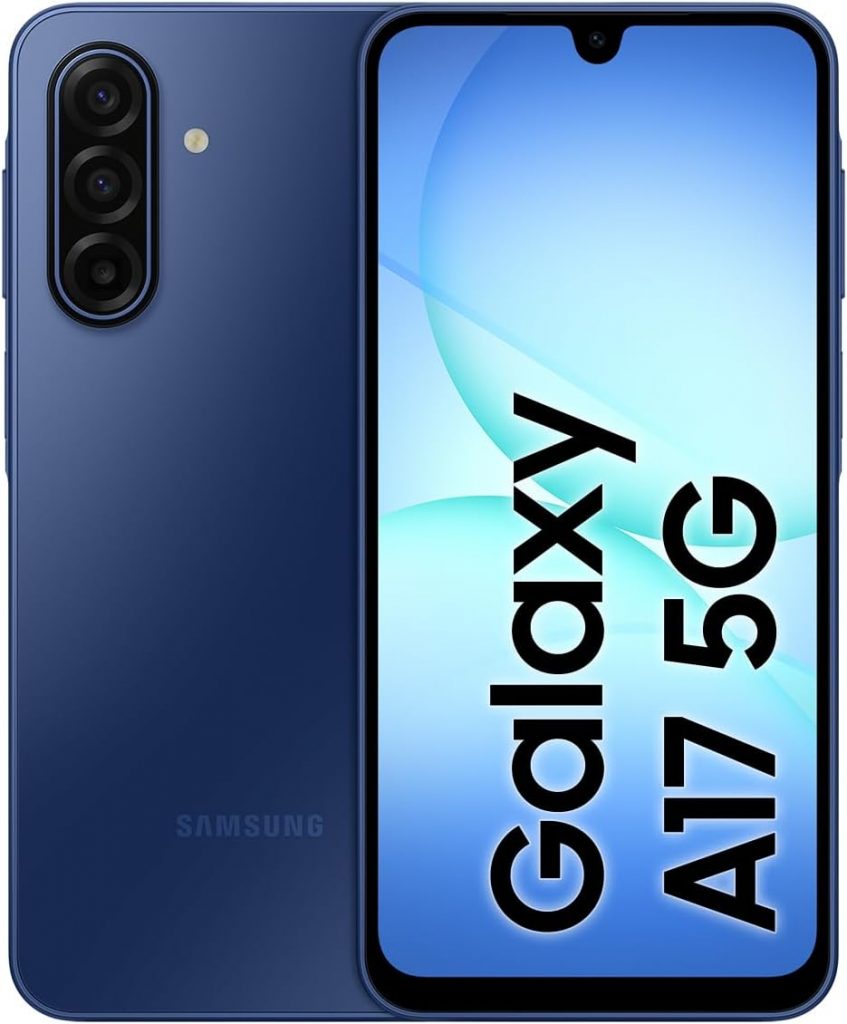 Samsung Galaxy A17 5G AI Smartphone, KI-Handy mit Android, Dünner 7,5-mm-Rahmen…