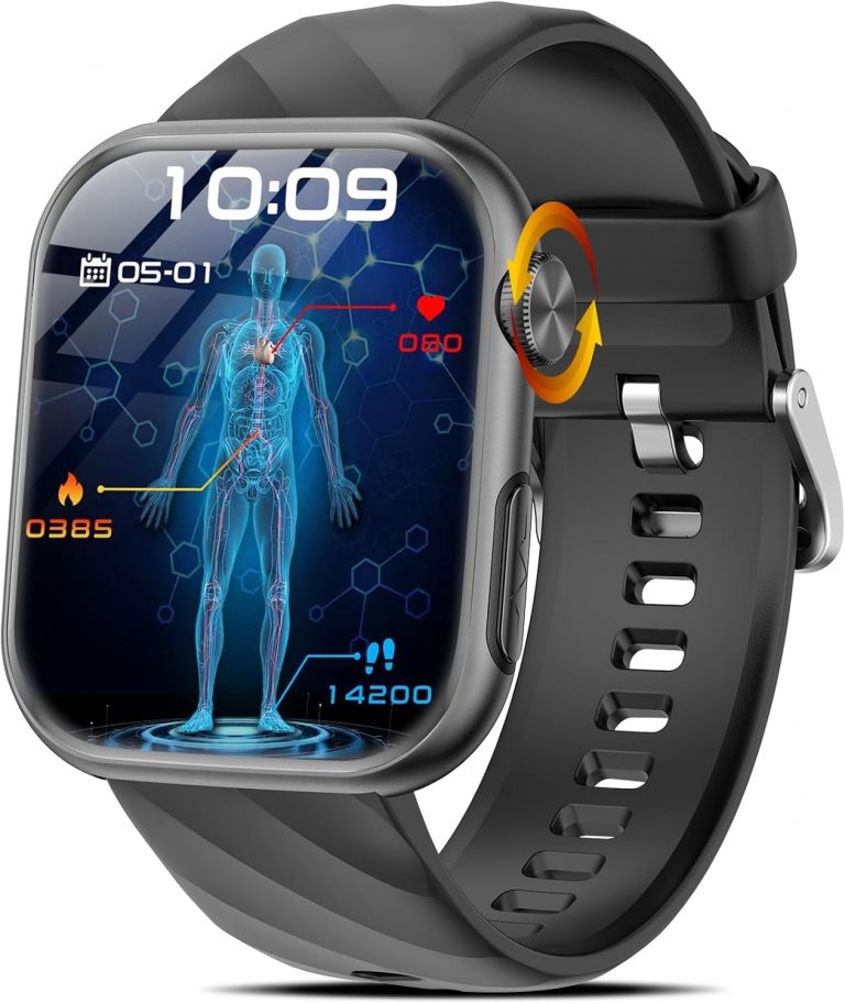 2026 Neu Smartwatch EKG+HRV/Blutdruckmessung/Harnsäure/BMI Herren Damen 1,97"AMOLED Gesundheitsuhr mit Telefonfunktion 24H Herzfrequenz Blutdruck Körpertemperatur SpO2, Schlaf-Monitor Fitnessuhr54,99€ statt 99,99€➡️ https://www.amazon.de/dp/B0GTXG72BC/?tag=preisfehlerheute-21