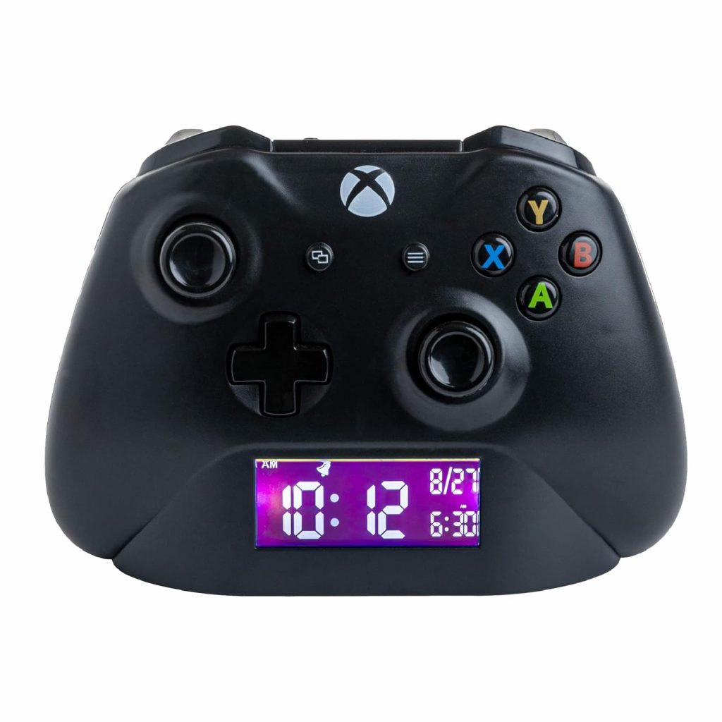 Paladone Xbox Black Controller Wecker, offiziell Lizenziertes Merchandise