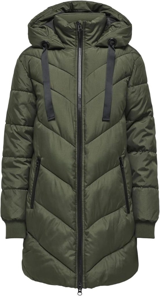 JDY Damen Steppjacke JDYSkylar Padded gesteppter Parka mit Kapuze