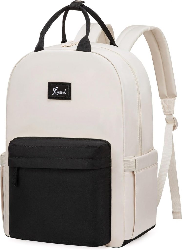 LOVEVOOK Laptop Rucksack Damen, 15.6 Zoll Schulrucksack Teenager Mädchen Schultasche City Backpack Women Elegant…