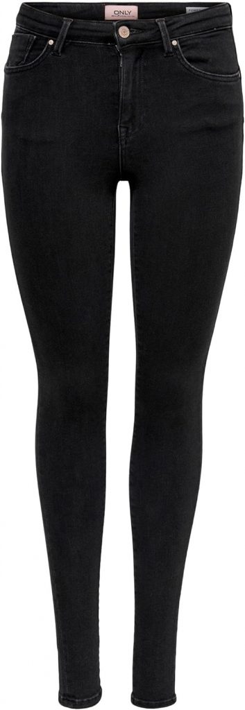 ONLY Female Skinny Jeans ONLPOWER Mittlere Taille Skinny Fit Jeans