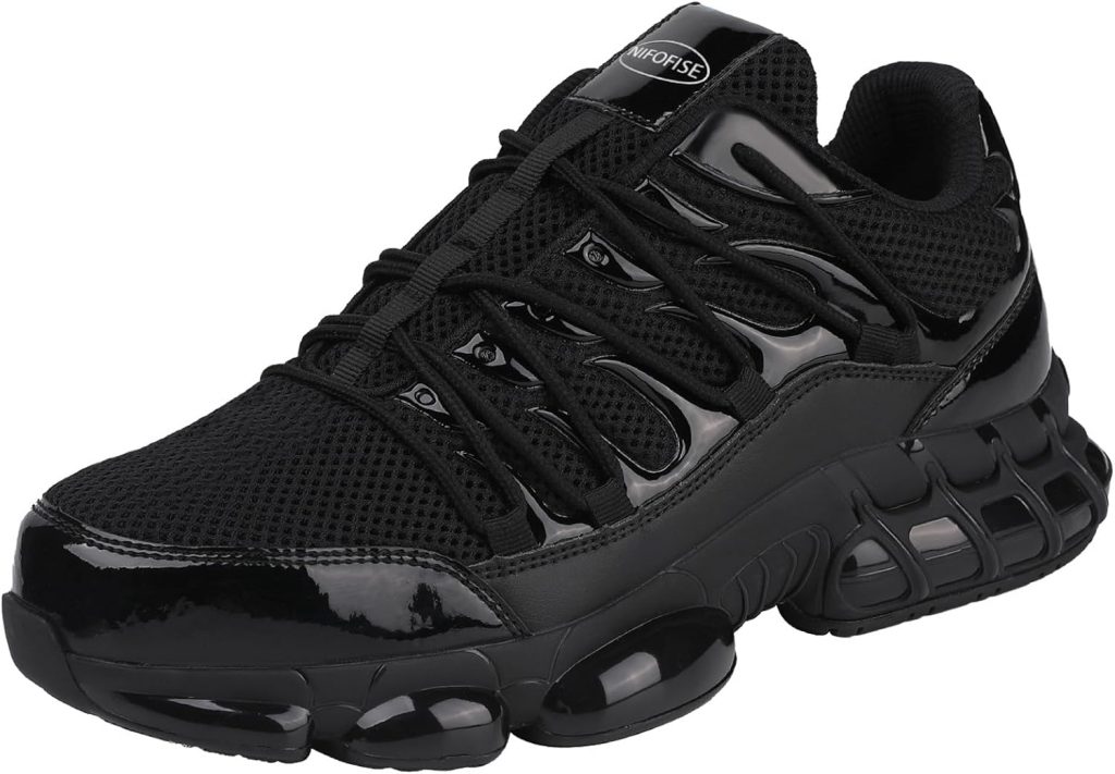 NIFOFISE Sicherheitsschuhe Herren S3 Arbeitsschuhe Damen Stahlkappenschuhe Leicht Atmungsaktiv rutschfeste…