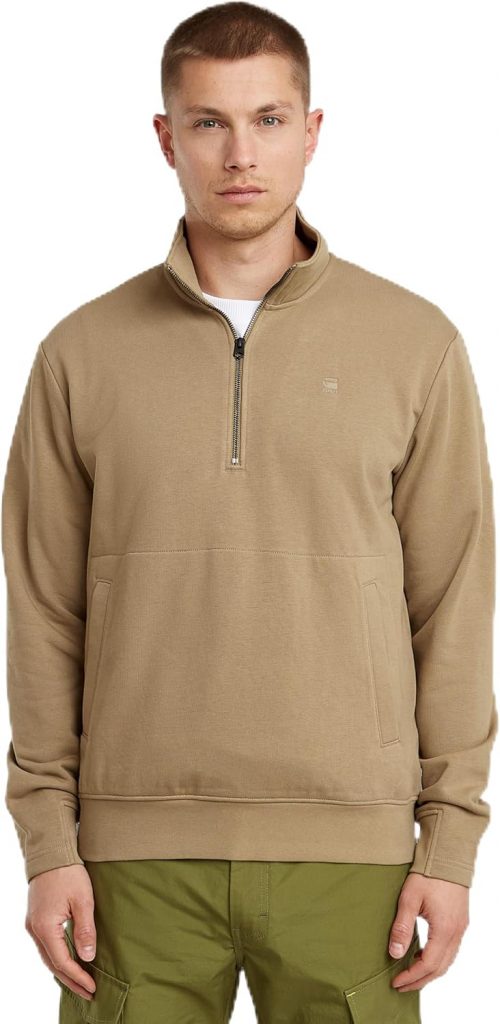 G-Star Herren Nifous Half Zip Sweater