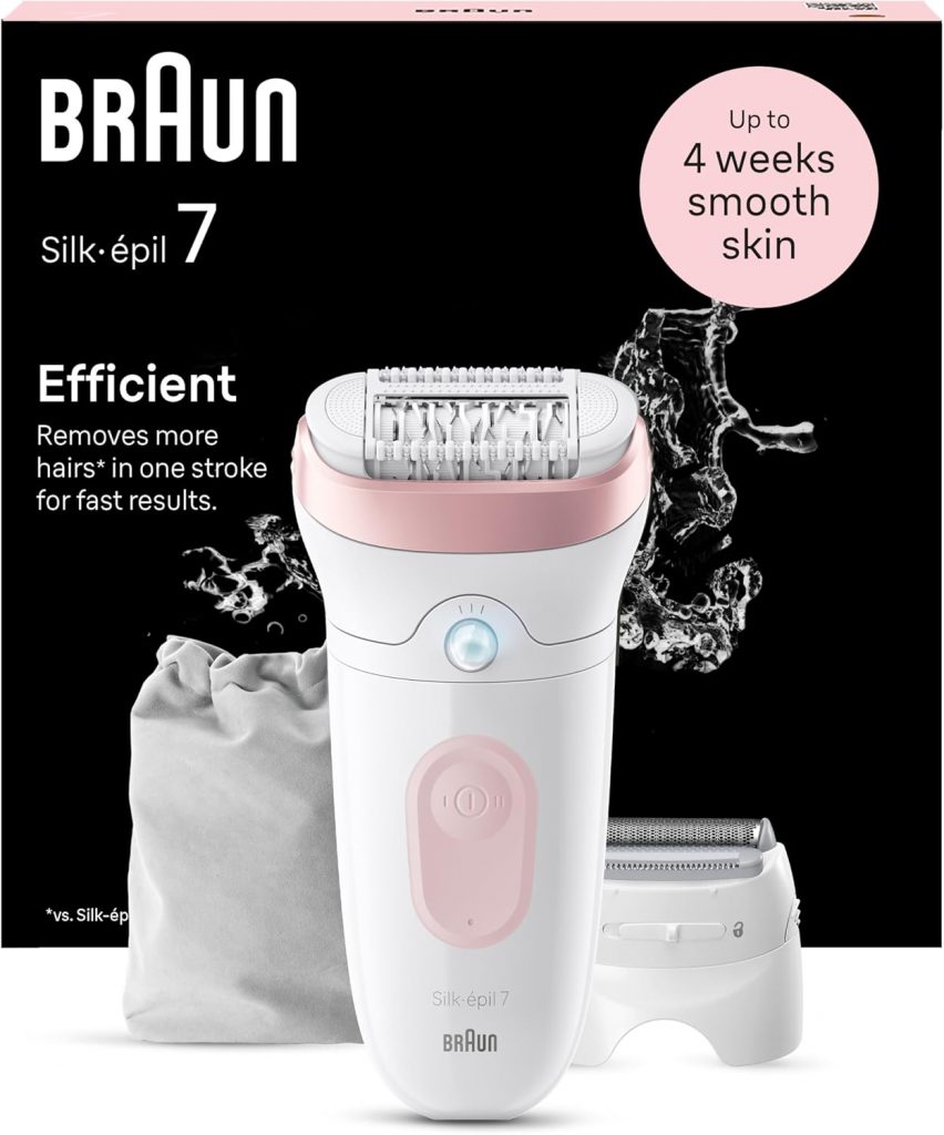 Braun Silk-épil 7 Epilierer Damen, Haarentferner für Langanhaltende…