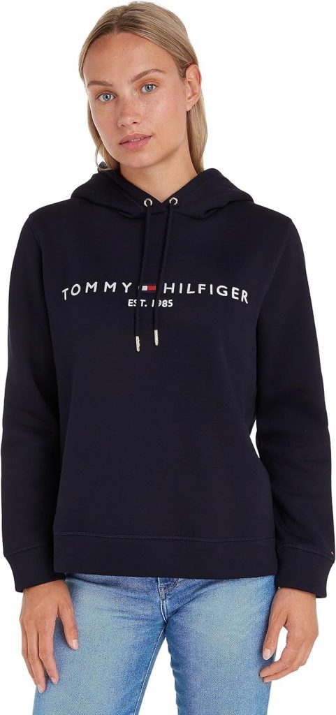 Tommy Hilfiger Damen Hoodie Heritage mit Kapuze
