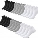 FALARY Sneaker Socken Herren 43-46 Damen Sneakersocken 12 Paar Kurze Halbsocken Baumwolle Schwarz und Weiß grau14,99€ statt 49,99€➡️ https://www.amazon.de/dp/B08QMWFZ4P/?tag=preisfehlerheute-21