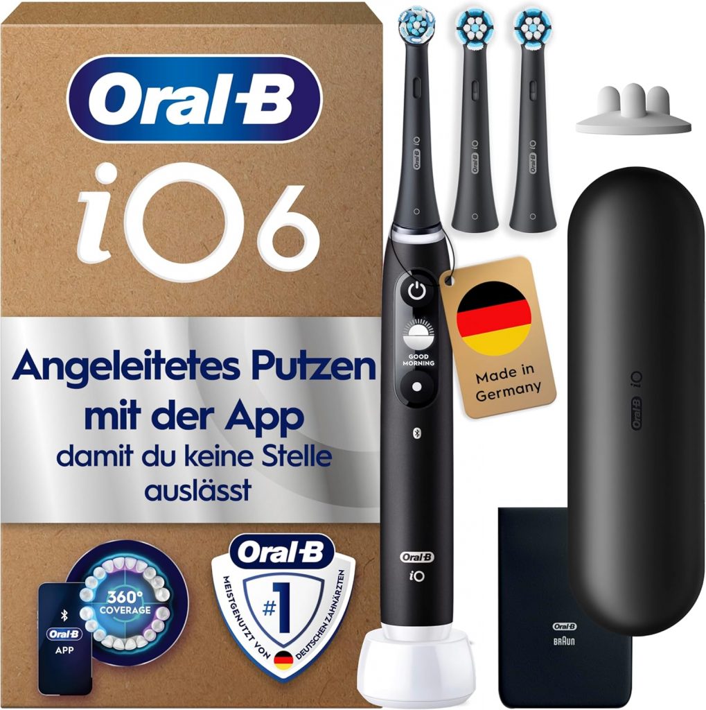 Oral-B iO Series 6 Plus Edition Elektrische Zahnbürste — Electric Toothbrush…