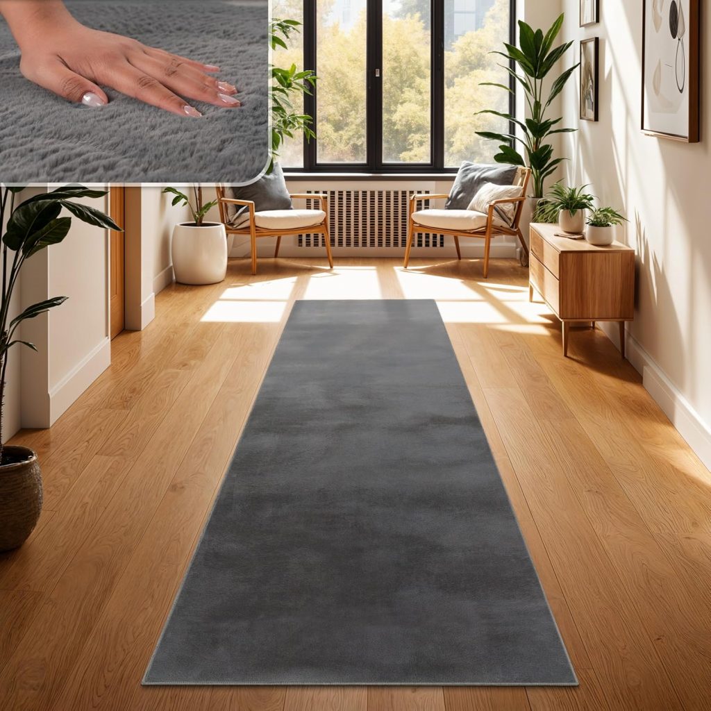 Paco Home Teppich Wohnzimmer Kunstfell weich waschbar modern elegant…