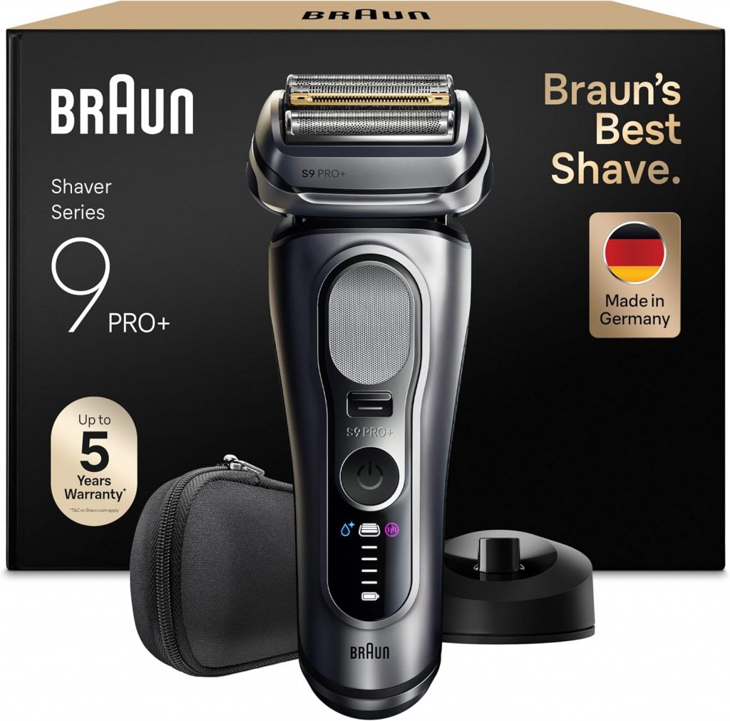 Braun Rasierer Herren Elektrisch Series 9 PRO+, 9617si, Silber